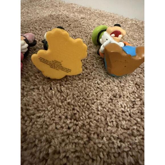 Disney Rubber Mickey Mouse And Friends Lot Of 5 Bath Toys Mickey Pluto Minnie - Picture 5 of 7